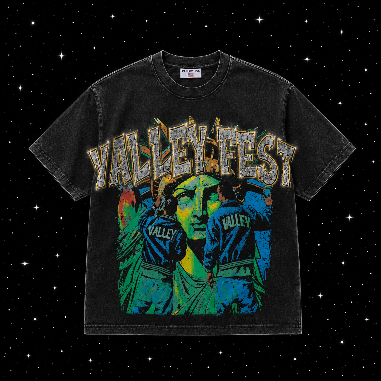 POLERA VALE FOREVER "GRAFFITI"