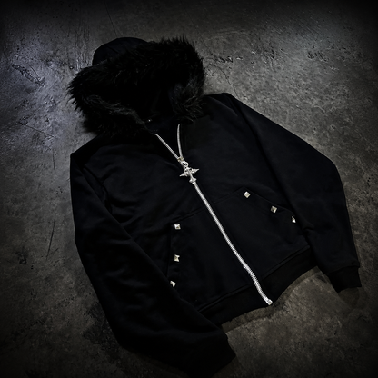 Black Leaf W Hoodie
