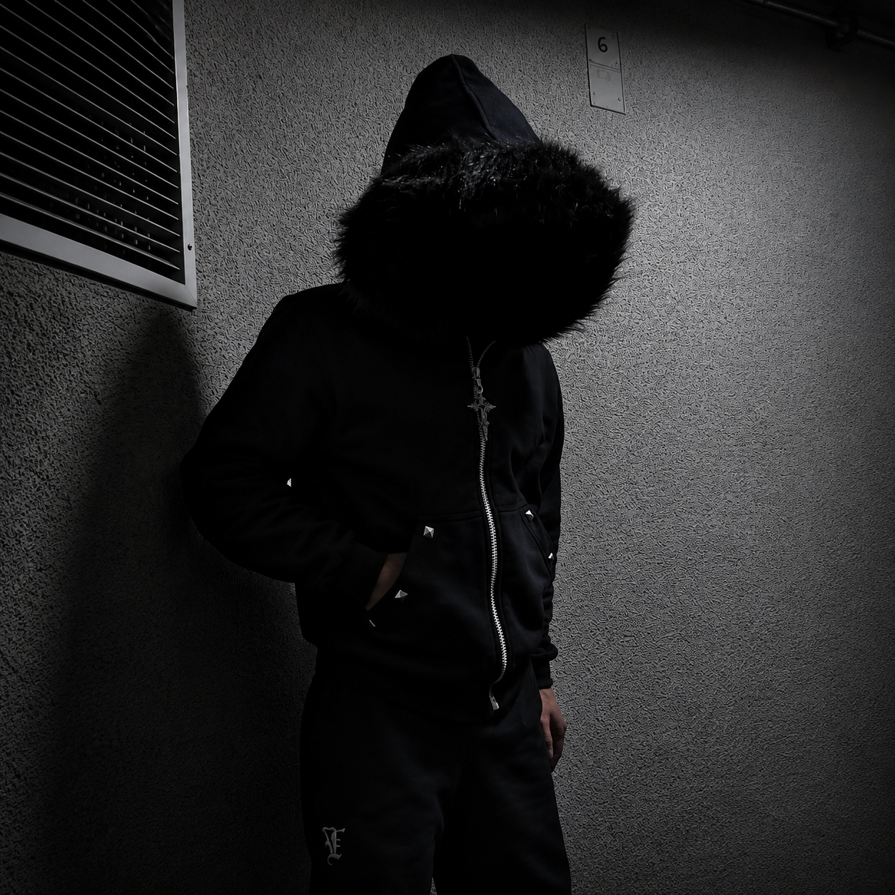 Black Leaf W Hoodie