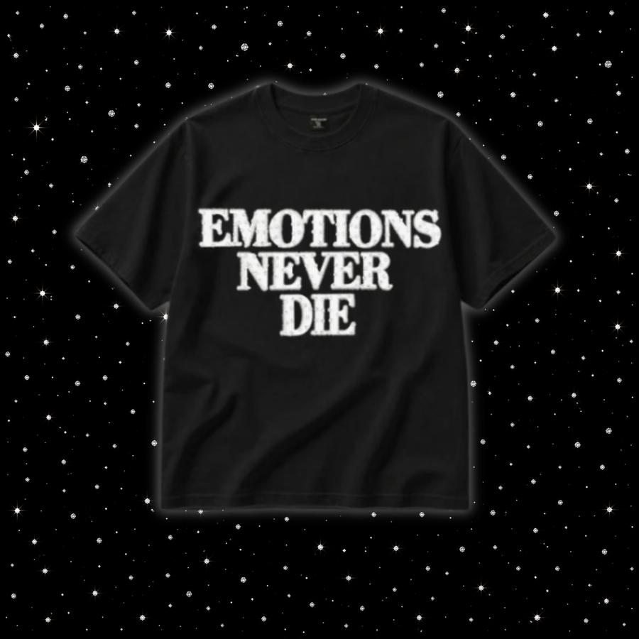 POLERA MIXED EMOTION "NEVER DIE"