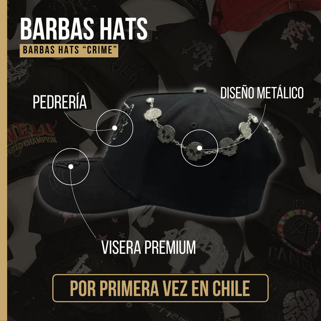 Barbas Hats "Crime"