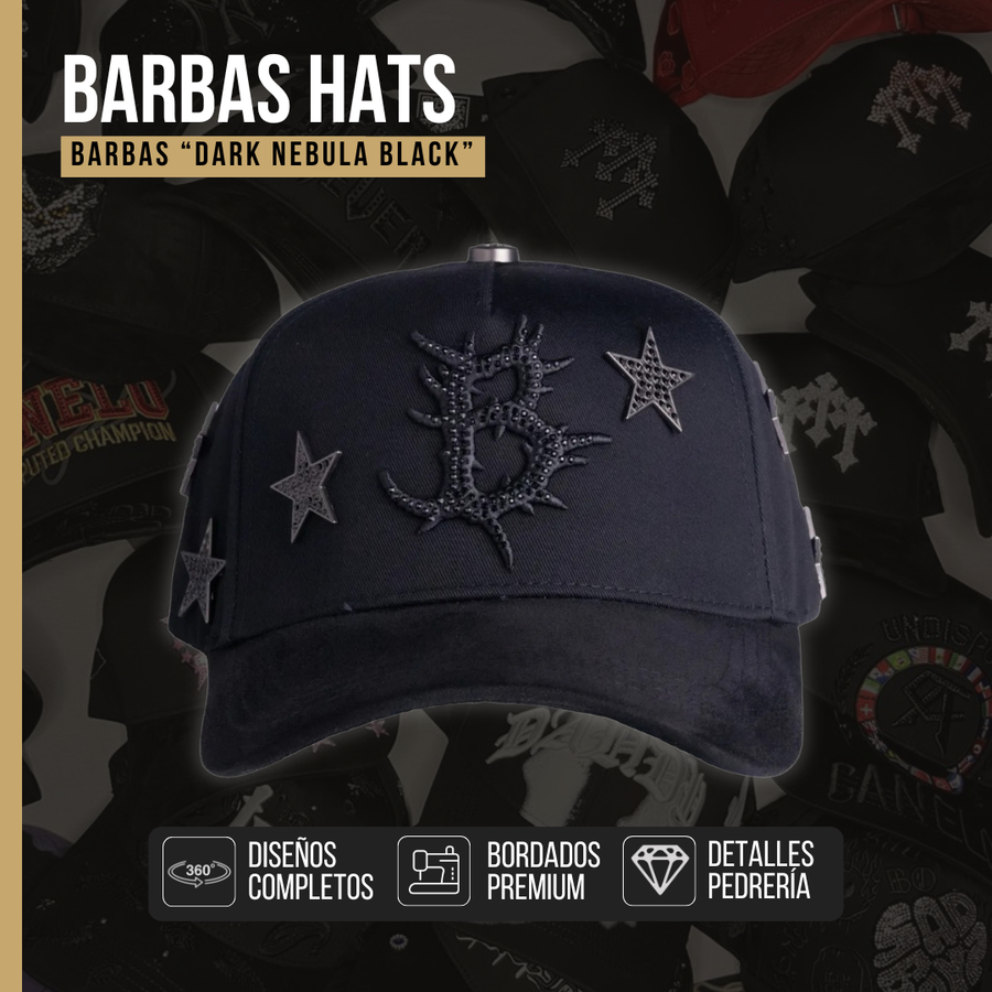 Barbas Hats "Dark Nebula Black"