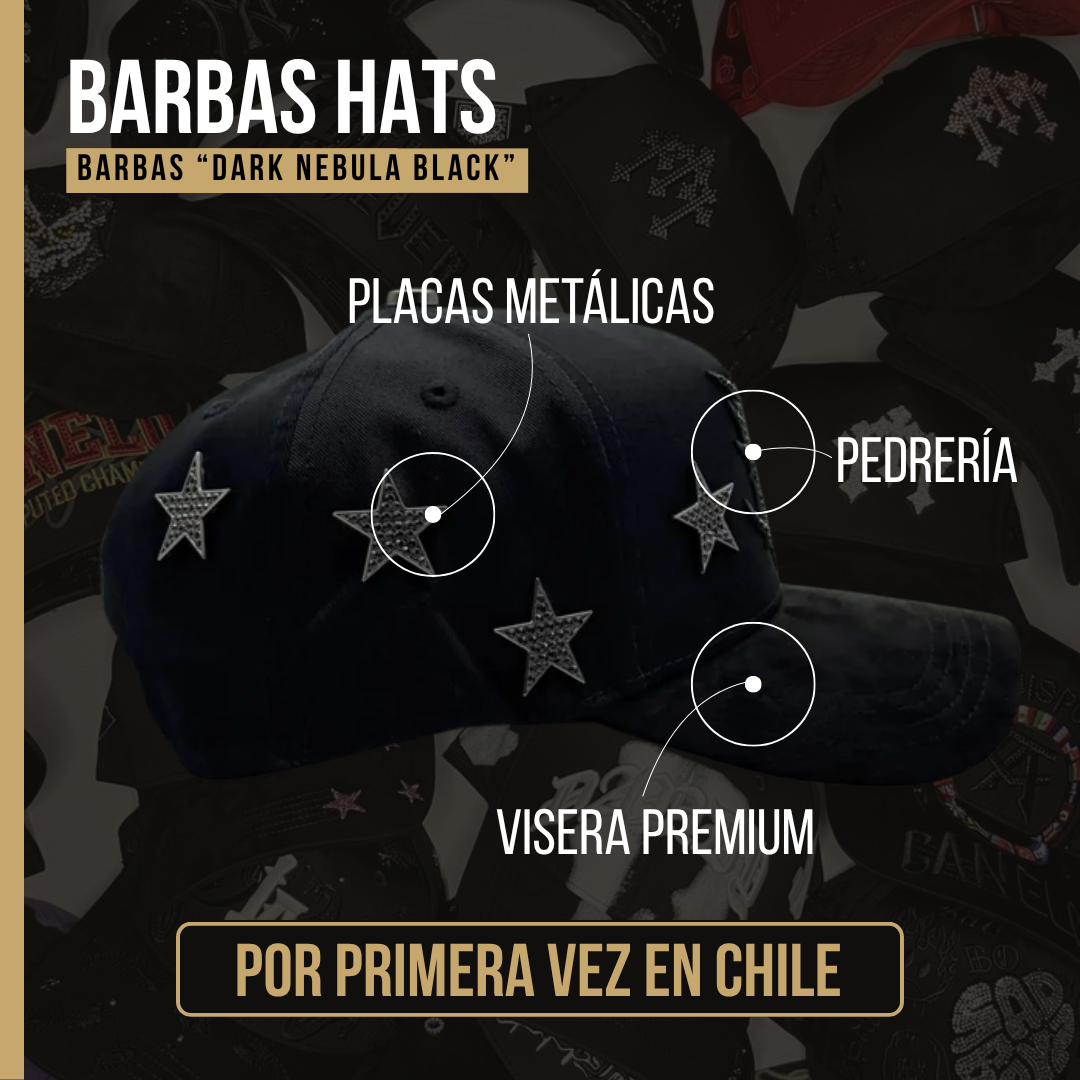 Barbas Hats "Dark Nebula Black"