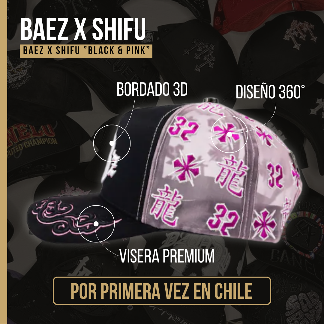 Baez x Shifu "Black & Pink"