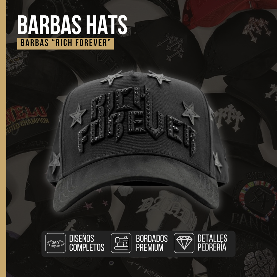 Barbas Hats "Rich Forever"