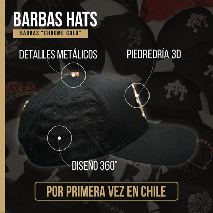 Barbas Hats "Chrome Gold"