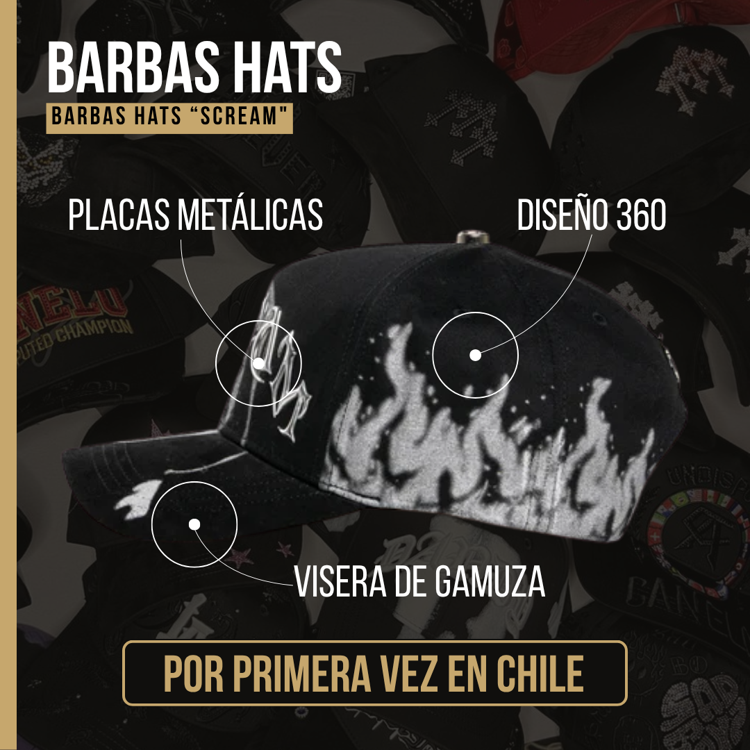 Barbas Hats "Scream"