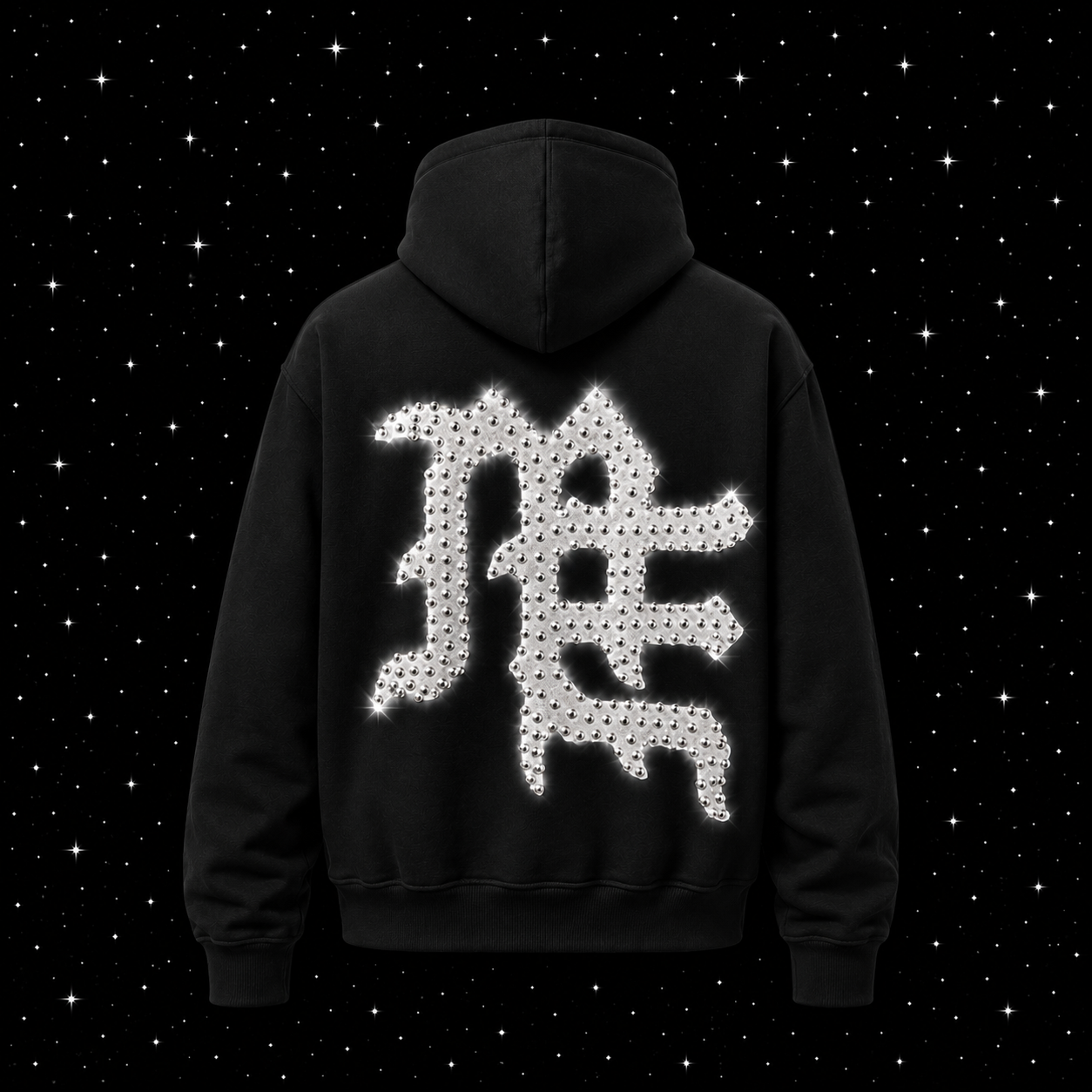 HOODIE MIXED EMOTION "NEVER DIE"