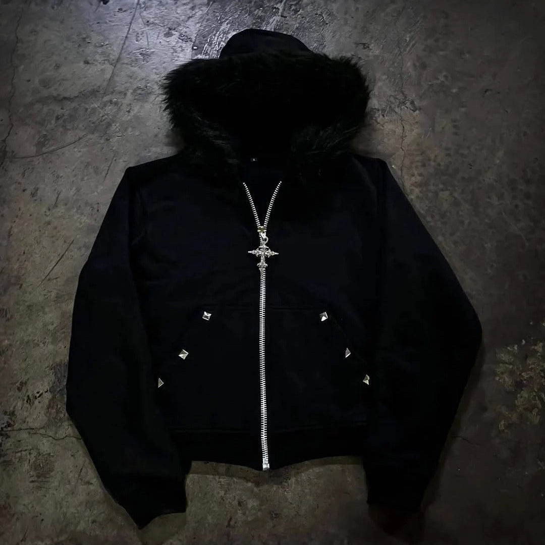 Black Leaf W Hoodie