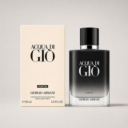 Perfume Giorgio Armani Acqua di Gio Parfum de 50ml con caja en Ricky Luxury